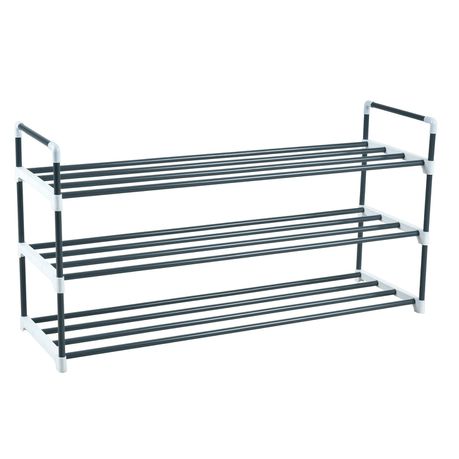 Knight 3 Tier Heavy Duty Metal Shoe Rack Holder Organiser Multi Purpose Buy Online in Zimbabwe thedailysale.shop