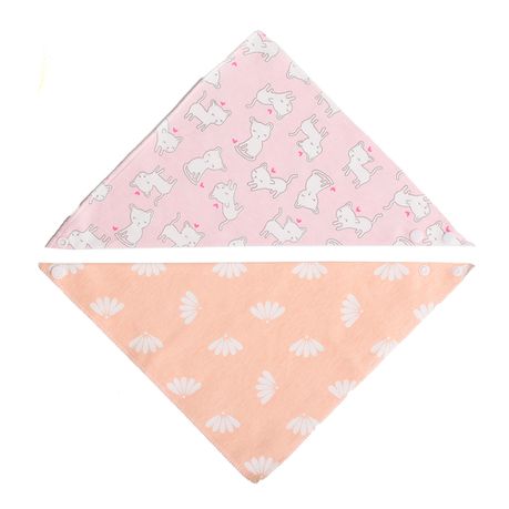 All Heart 2 Pack Baby Bib Clothes With Kittens And Flowers Prints Buy Online in Zimbabwe thedailysale.shop