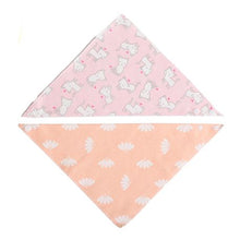 Load image into Gallery viewer, All Heart 2 Pack Baby Bib Clothes With Kittens And Flowers Prints
