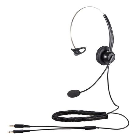 Calltel T800 Mono-Ear Noise-Cancelling Headset Dual 3.5mm Buy Online in Zimbabwe thedailysale.shop