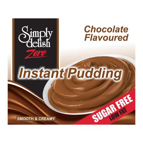 Simply Delish - Zero Instant Pudding - Chocolate - Sugar Free - 6 pack Buy Online in Zimbabwe thedailysale.shop