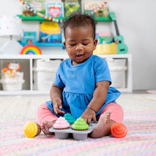 Load image into Gallery viewer, Bright Starts Sort &amp; Sweet Cupcakes Shape Sorting Activity Toy
