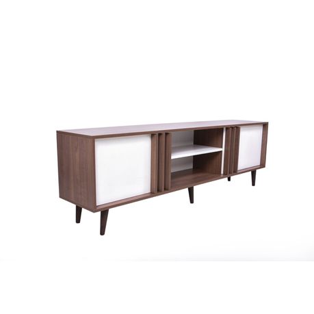 Nova Tv Stand with Storage Shelves and Doors