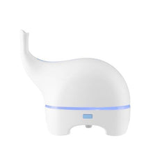 Load image into Gallery viewer, Elephant Ultrasonic USB Aroma Diffuser Humidifier - White
