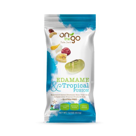 On The Go Edamame & Tropical Fusion 12x42.5g Buy Online in Zimbabwe thedailysale.shop