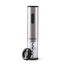Load image into Gallery viewer, Electric Wine Opener -Stainless Steel - With Foil Cutter
