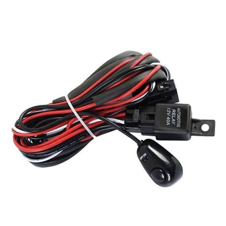 40A 12V Wiring Harness Switch Kit For LED Fog Light Buy Online in Zimbabwe thedailysale.shop