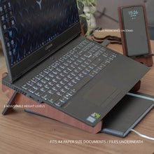 Load image into Gallery viewer, db Creative - Portable and Adjustable Laptop Stand and Phone Stand Holder
