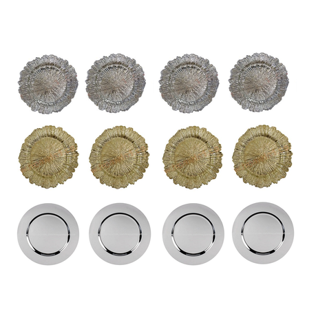 12 Piece Under Plate Combo