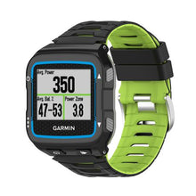 Load image into Gallery viewer, We Love Gadgets Silicone Band Strap For Garmin Forerunner 920XT Black Green
