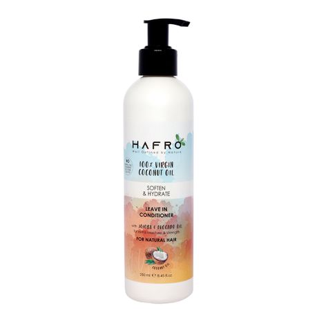 HAFRO Leave In Conditioner (with Virgin Coconut, Jojoba & Avocado Oils) - 250ml