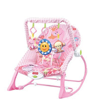 Load image into Gallery viewer, Baby Cradle Safety Crib Rockers - Pink

