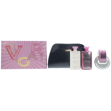 Bulgari Omnia Pink Sapphire Set with Washbag (Parallel Import) Buy Online in Zimbabwe thedailysale.shop