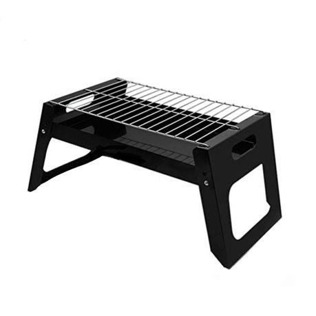 Portable Stainless Steel BBQ Grill for Camping, Garden, Picnic, Party