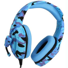 Load image into Gallery viewer, ONIKUMA K1B 3.5mm Stereo Gaming Headset Camo Series - Blue
