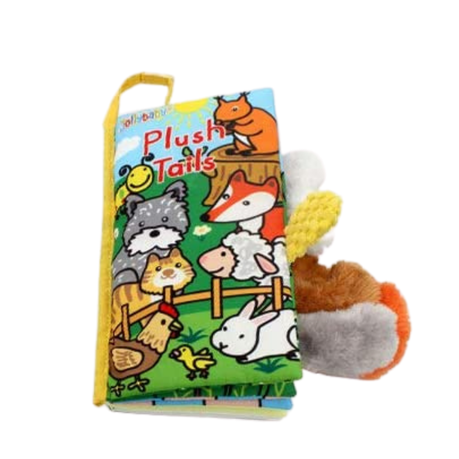 Jollybaby Soft Cloth Baby Book - Plush Tails Buy Online in Zimbabwe thedailysale.shop