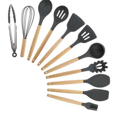Kitchen Silicone Utensil Set 11 pieces Buy Online in Zimbabwe thedailysale.shop