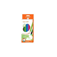 Load image into Gallery viewer, Y-Plus We-Tri Erasable Colour Pencils 12's
