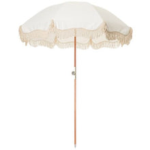 Load image into Gallery viewer, The Beach Bums Beach Umbrella - White

