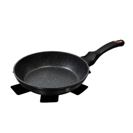 Berlinger Haus 24cm Marble Coating Frypan - Black Rose Collection Buy Online in Zimbabwe thedailysale.shop