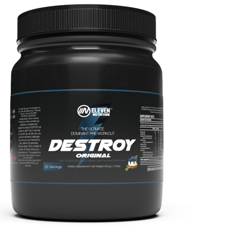 Eleven Nutrition Destroy 625g Blueberry Cheese Cake