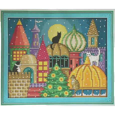 Cat City Cross Stitch Buy Online in Zimbabwe thedailysale.shop