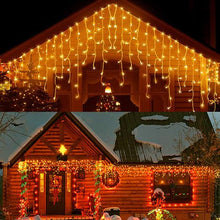 Load image into Gallery viewer, Litehouse Shatterproof USB 90LED Icicle Lights Warm White - 3m
