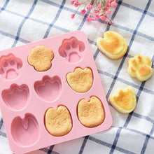 Load image into Gallery viewer, iKids 9 Footprint Baby Food DIY Silicone Mold for Chocolate, Candy, Gummy
