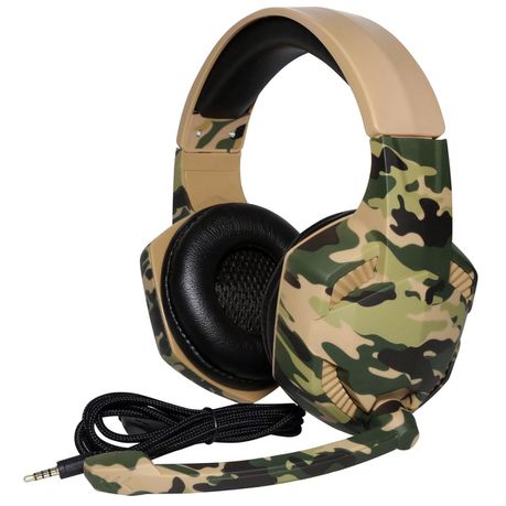 Gaming Headphones with Mic GJBY G-4 Camouflage Buy Online in Zimbabwe thedailysale.shop