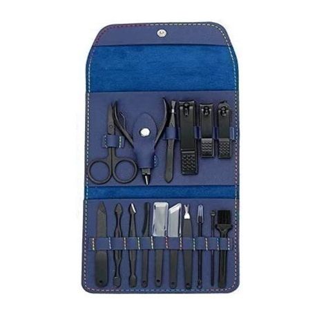 16 Piece Manicure Set - Navy
