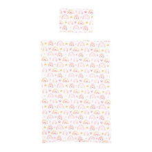 Load image into Gallery viewer, George &amp; Mason Baby - Duvet Cover Set - Pink Rainbow

