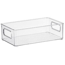 Load image into Gallery viewer, (JD-TX304) Storage Organising Fridge Bin Clear Acrylic Medium
