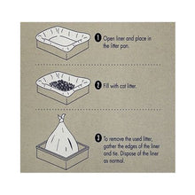 Load image into Gallery viewer, Cat Litter Liner Bags – Cat Bag Liner for Litter Box - Pack of 10
