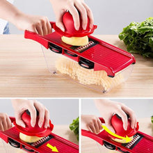 Load image into Gallery viewer, DH - Multi-purpose 6 Interchangeable Blades Vegetable Cutter with Peeler
