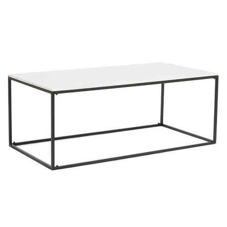 George & Mason - Rectangle Marble Coffee Table Buy Online in Zimbabwe thedailysale.shop
