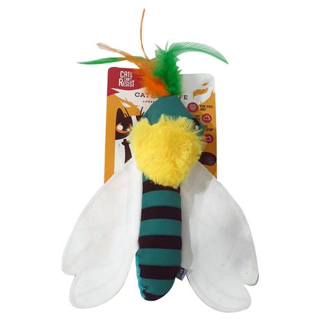 Cat's Life Beetle Cut Toy with Feather Buy Online in Zimbabwe thedailysale.shop