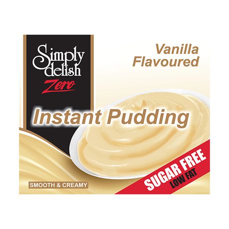 Simply Delish - Zero Instant Pudding - Vanilla - Sugar Free - 6 pack Buy Online in Zimbabwe thedailysale.shop