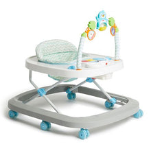 Load image into Gallery viewer, George &amp; Mason Baby - Penguin Toy Blue Chevron Walker
