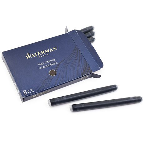 Waterman Ink Cartridge - Black 8 Pack Buy Online in Zimbabwe thedailysale.shop
