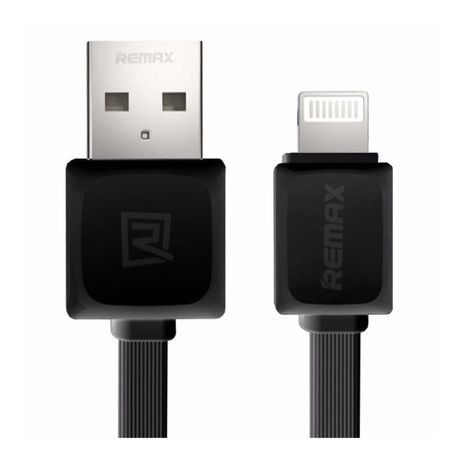 Remax - iPhone Lightening Cable 1m Fast Charger - Black - RC - 008i Buy Online in Zimbabwe thedailysale.shop