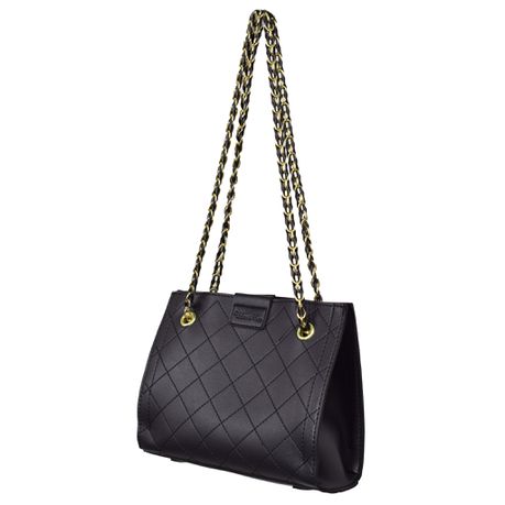 Urban Muse Paris Tote - Black & Gold Buy Online in Zimbabwe thedailysale.shop