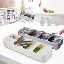 Load image into Gallery viewer, Cutlery Drawer Organiser - White
