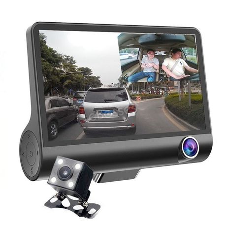 Car DVR Dash Cam Camera Video Recorder Rear View G-sensor