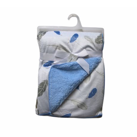 Baby Blanket  - Blue Feather Buy Online in Zimbabwe thedailysale.shop