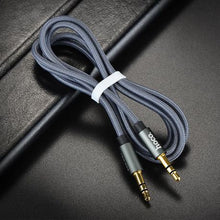 Load image into Gallery viewer, Hoco UPA03 Noble Sound 1M 3.5mm AUX Cable - Tarnish
