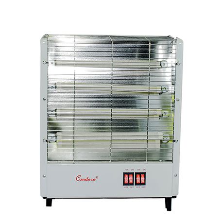 White Condere 2000W Electric Heater ZR-1003 Buy Online in Zimbabwe thedailysale.shop
