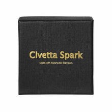 Load image into Gallery viewer, Civetta Spark Infinity Heart Set- Swarovski Rose Crystal Rosegold
