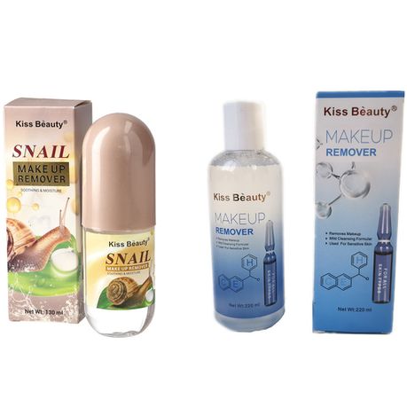 Kiss Beauty Makeup Remover Combo of 2 Buy Online in Zimbabwe thedailysale.shop