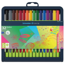 Load image into Gallery viewer, Schneider: Line-Up 0.4mm Fineliners - Case Stand of 32 Colours
