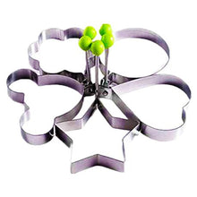 Load image into Gallery viewer, Egg Mould Rings Stainless Steel with Anti-scald Handle 5Pack
